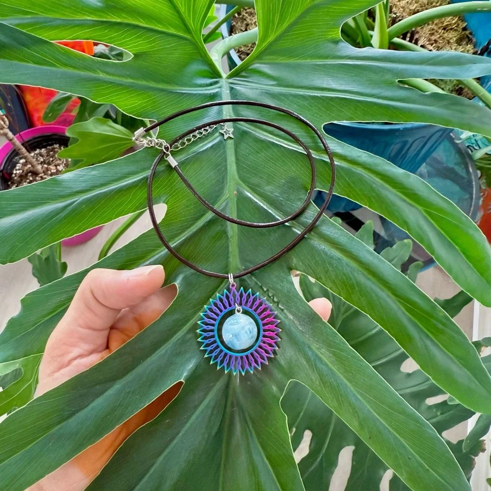 Aquamarine necklace - Picture 3 of 3